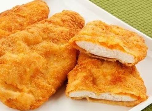 Pf - Filé de Frango Empanado + Fritas ( Tam: M )